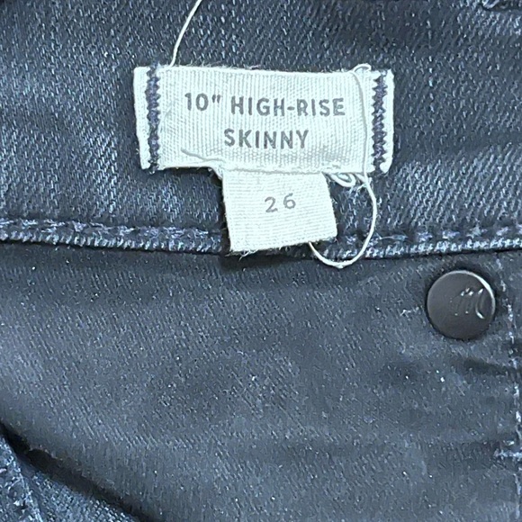 Madewell black high rise skinny - Picture 5 of 5